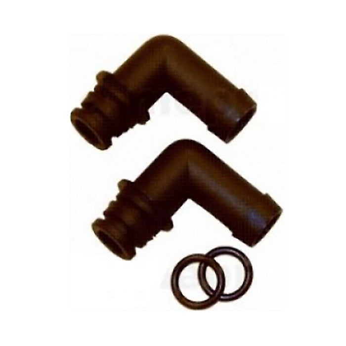 Johnson Pump Klicktite Port Connector 90° 3/4” Hose
