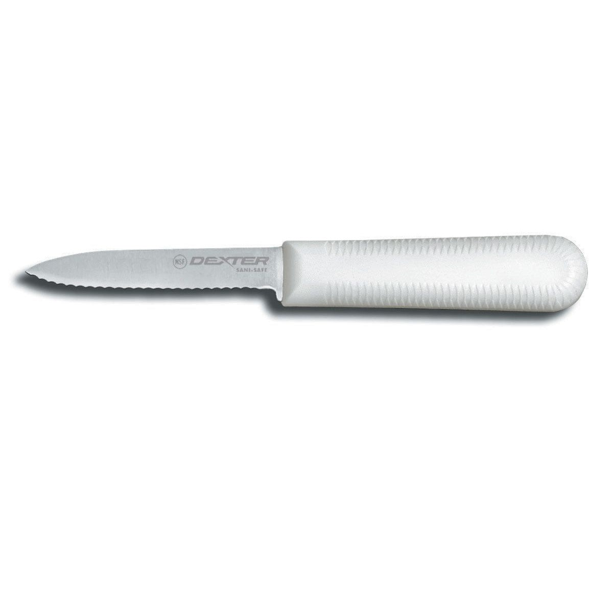 Dexter Russell Sani-Safe 3-1/4" Scalloped Paring Knife