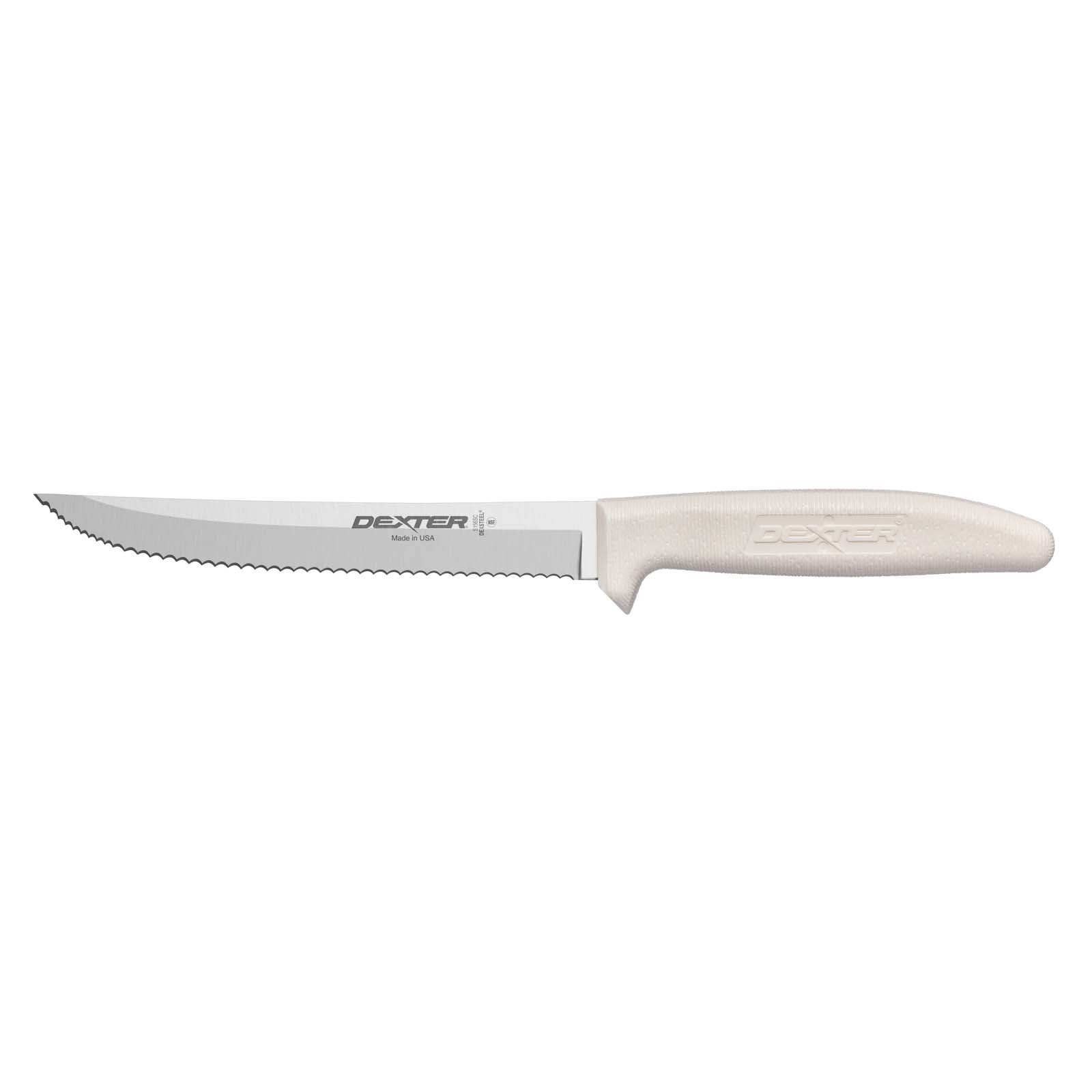 Dexter Russell Sani-Safe 6" Scalloped Utility Knife
