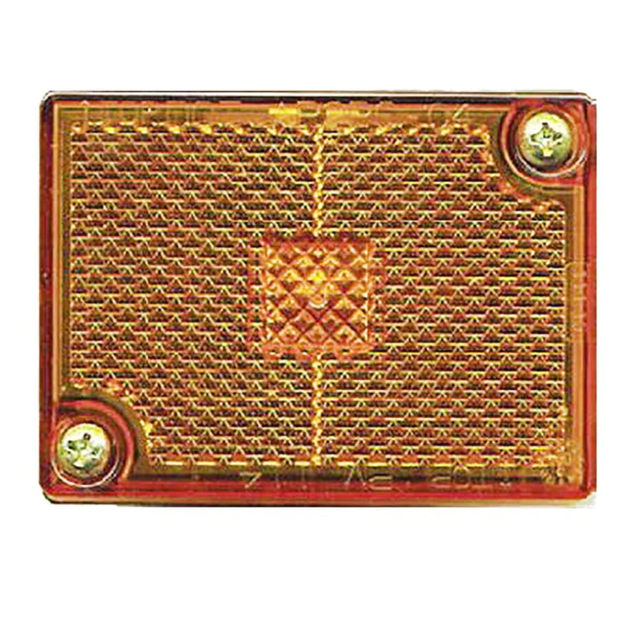 E114A Amber Clearance Light, 2.75" x 2.05"