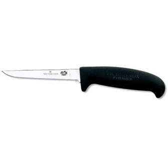 Straight Poultry Knife w/ 3 3/4" Blade, Black Fibrox Pro Handle