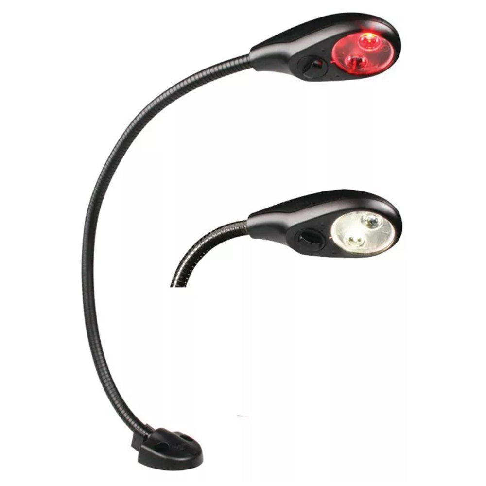 Hella 16" White/Red LED Flexi Chart Light with Dimming