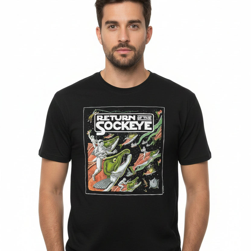 Ray Troll Return of the Sockeye T-shirt