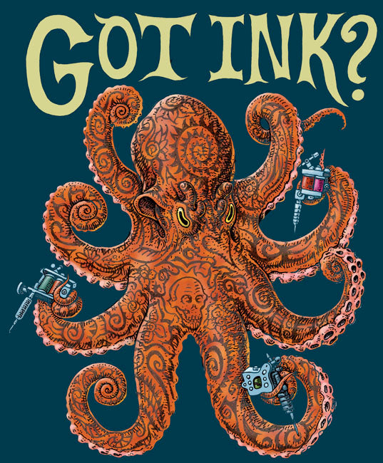 Ray Troll Got Ink? T-shirt