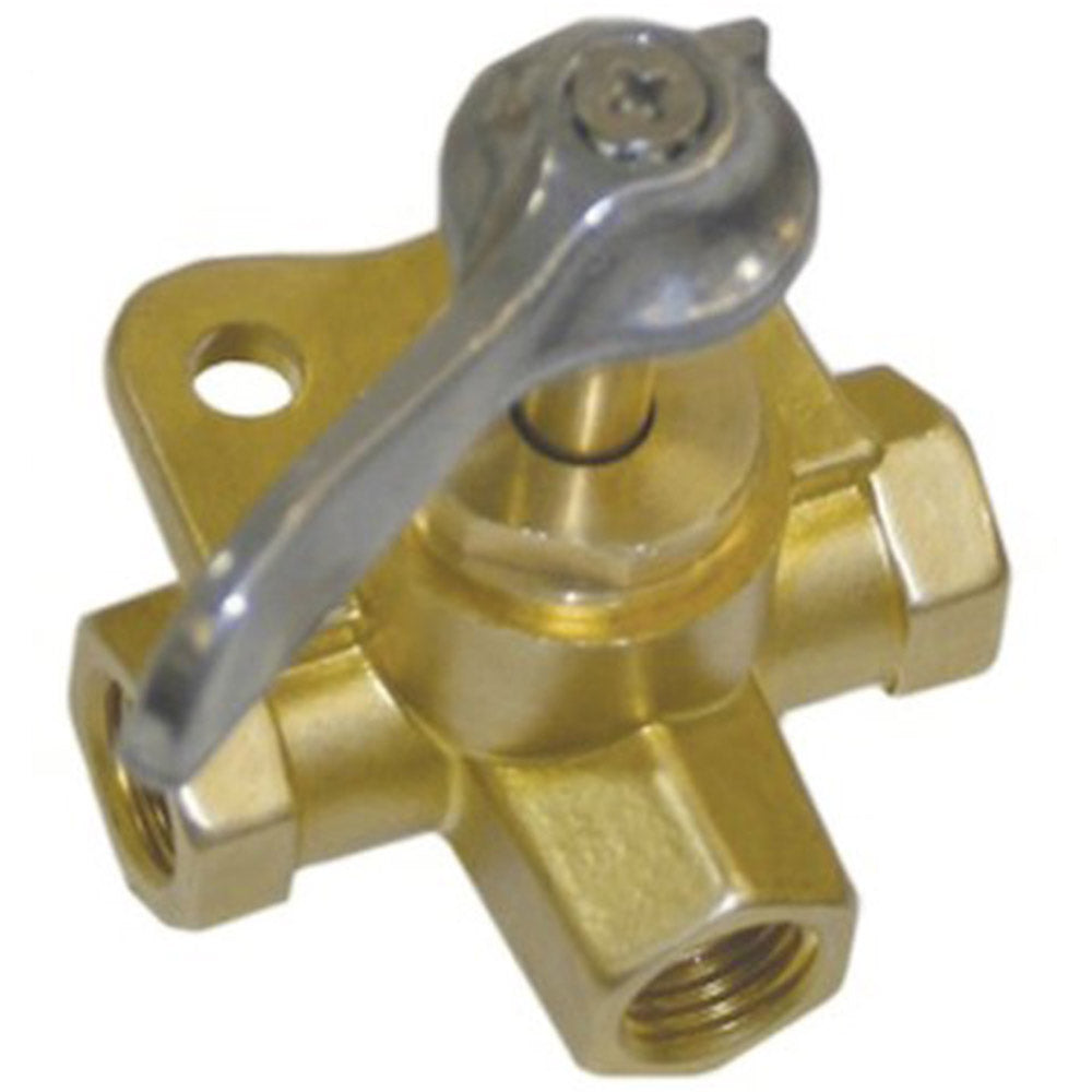 SeaSense 1/4" & 3/8" NPT Female 3-way Valve