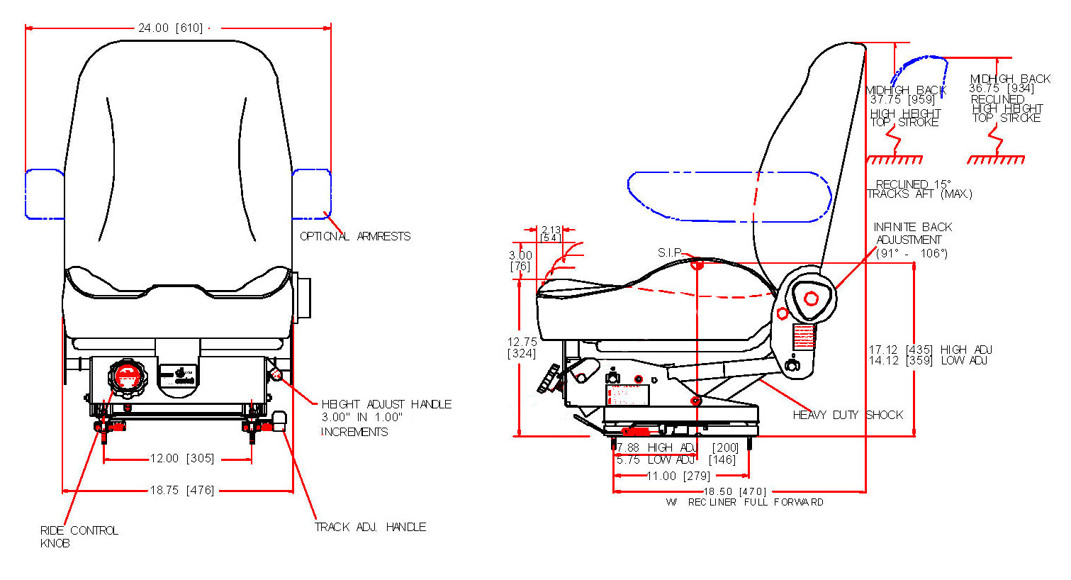 Seats Inc Mariner Seat