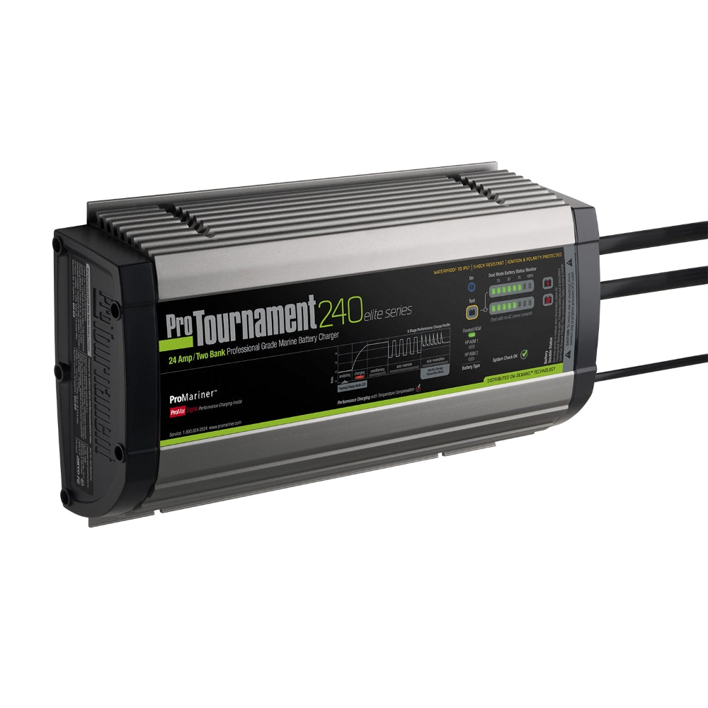 ProMariner ProTournament Marine Battery Charger, 24 Amp
