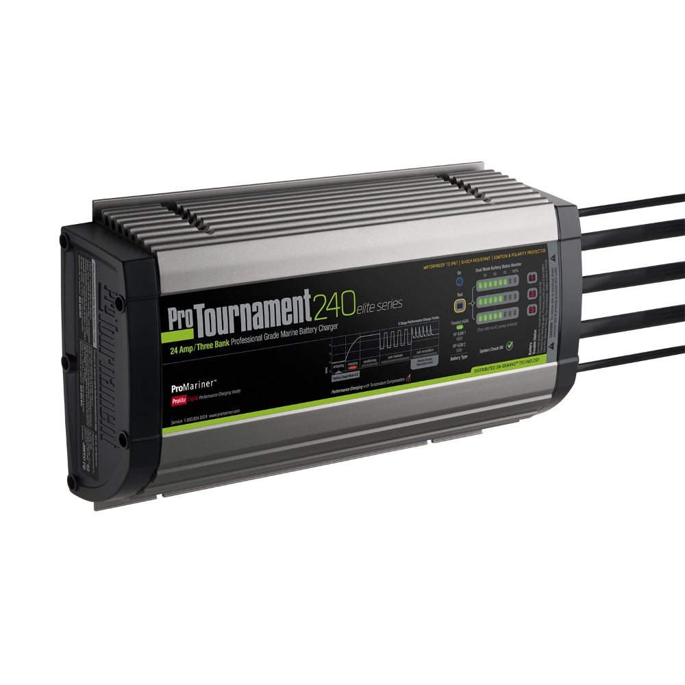 ProMariner ProTournament Marine Battery Charger, 24 Amp