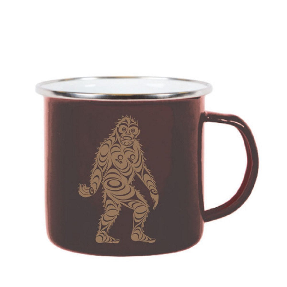 Native Northwest 17 oz Sasquatch Enamel Mug