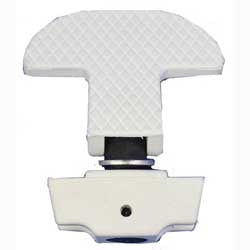 Bomar T-Handle Replacement Latch Assembly, Off White