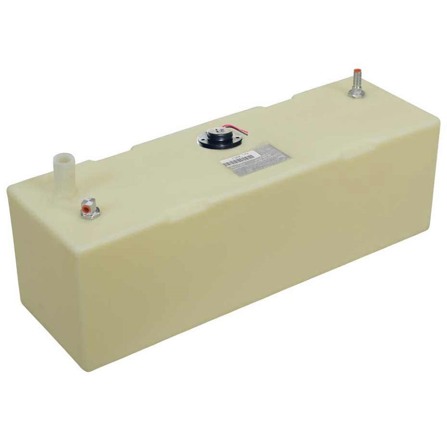 Moeller 13 Gal. Permanent Below Deck Fuel Tank, 32" L x 10.19" W x 10.19" H
