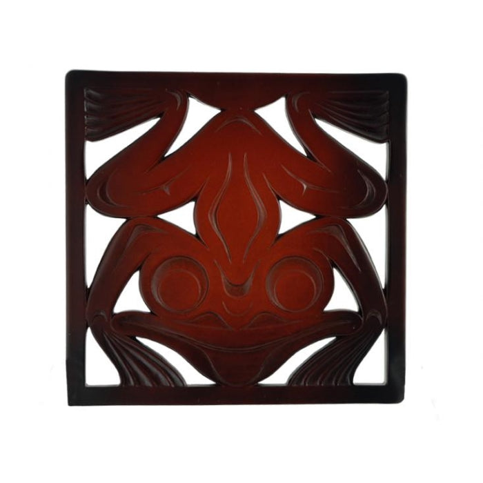 Boma Frog Rosewood Trivet