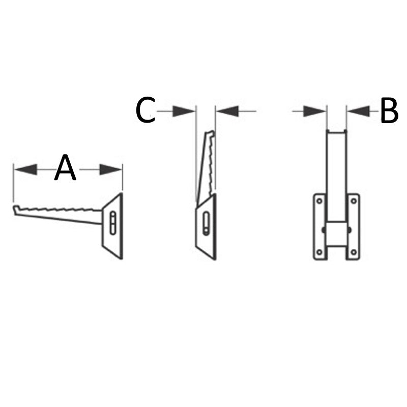Sea-Dog Rail Folding Step