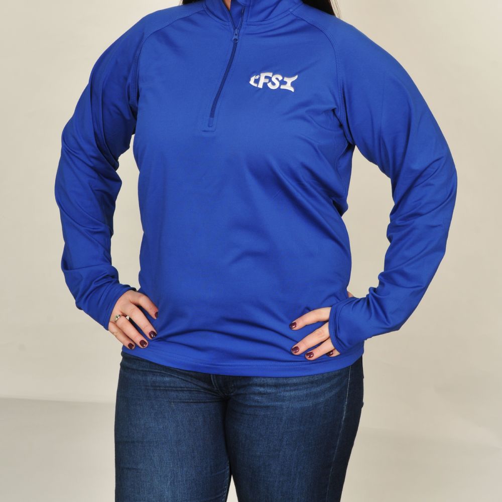 LFSI Embroidered Logo 1/4 Zip Long Sleeve Pullover