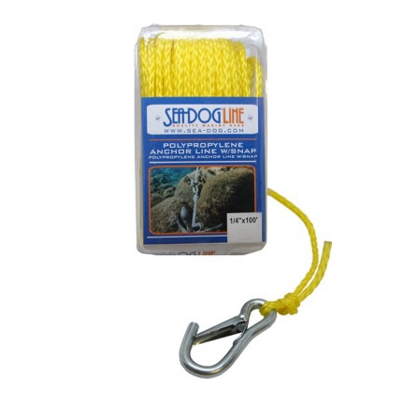 Sea-Dog Anchor Line With Snap