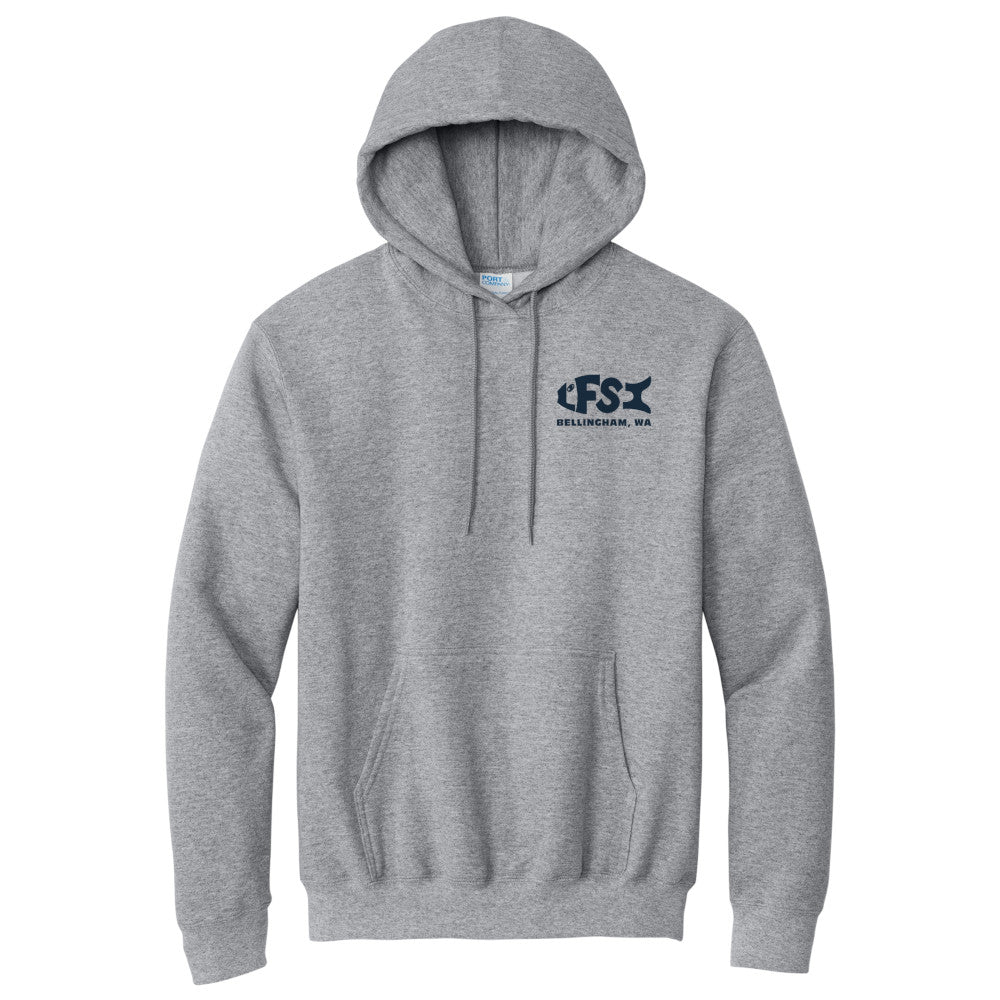 LFS, Bellingham Boat & Mountain Logo Sweatshirt, Long Sleeve, Pullover