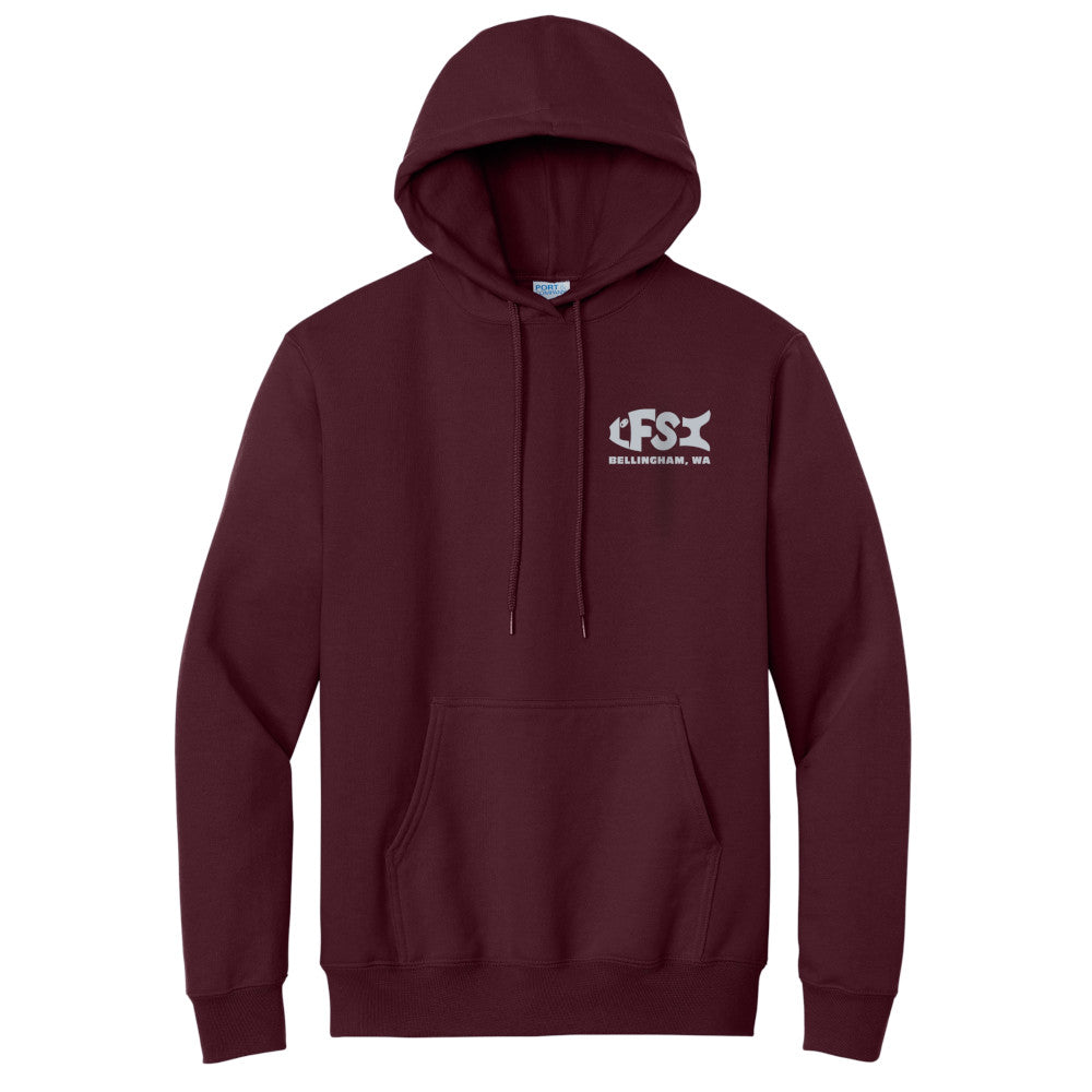 LFS, Bellingham Boat & Mountain Logo Sweatshirt, Long Sleeve, Pullover