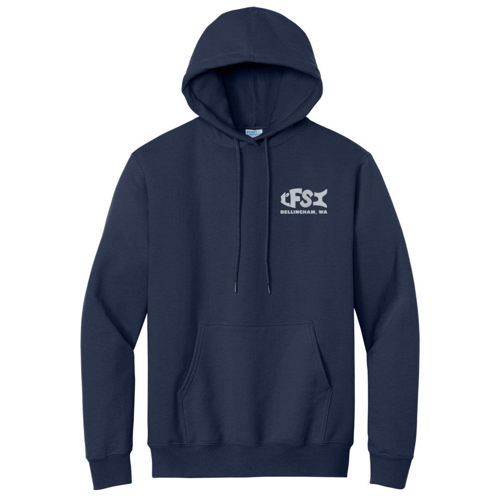 LFS, Bellingham Boat & Mountain Logo Sweatshirt, Long Sleeve, Pullover