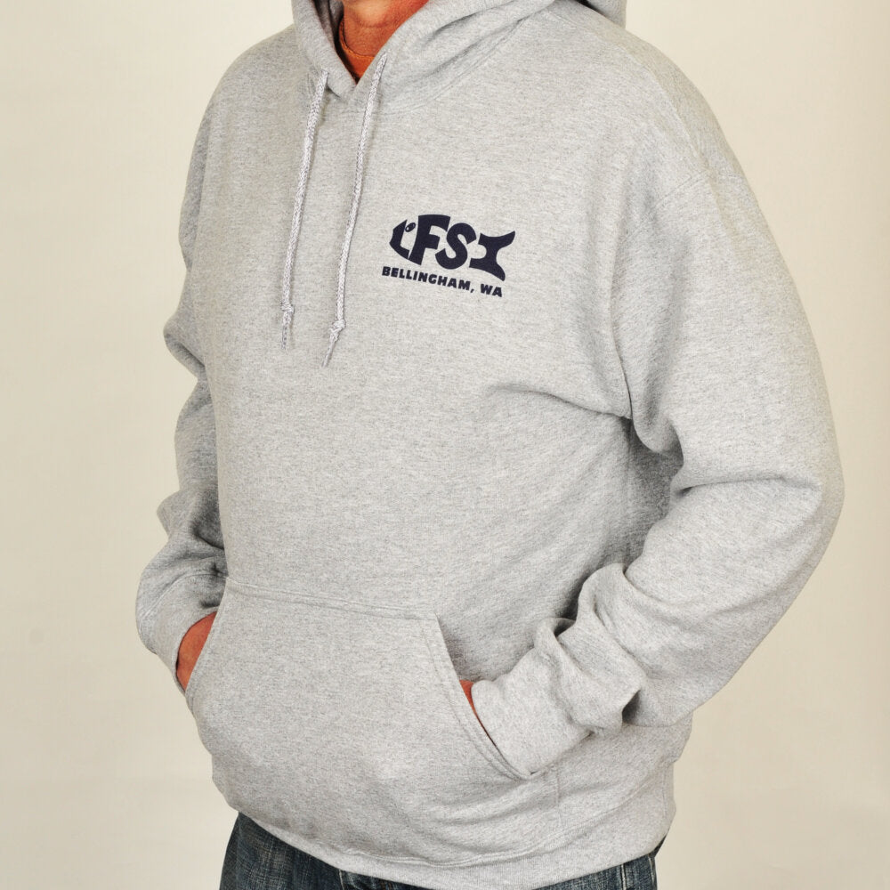 LFS, Bellingham Boat & Mountain Logo Sweatshirt, Long Sleeve, Pullover