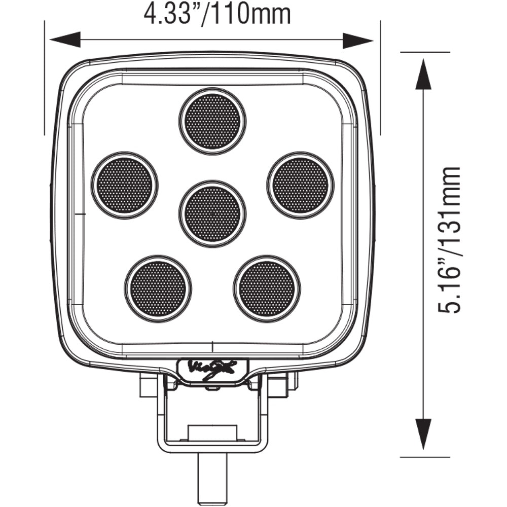 Vision-X 4.3" VL-Series Light
