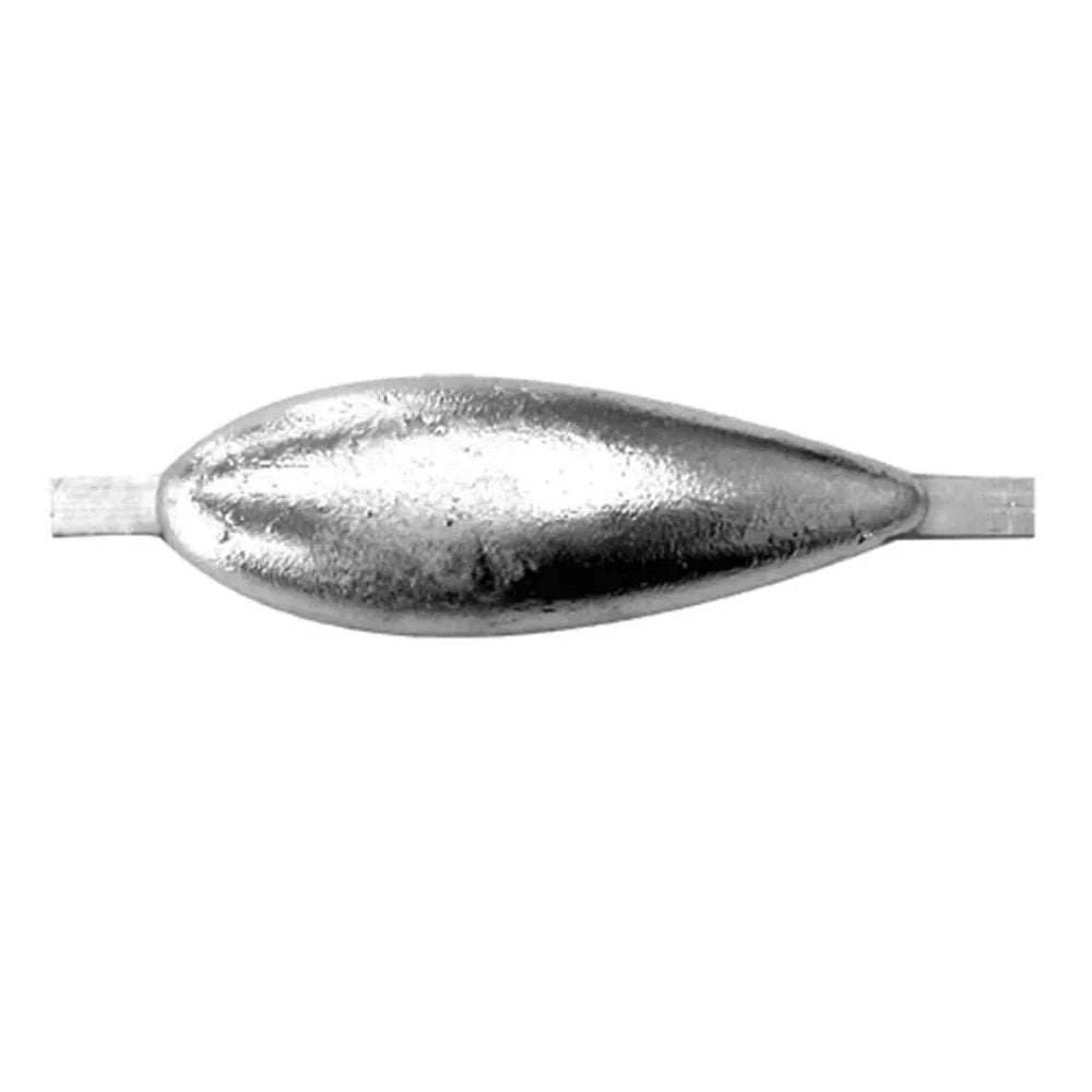 Canada Metal Commercial Weld-On Teardrop Anode, Aluminum, Steel Straps