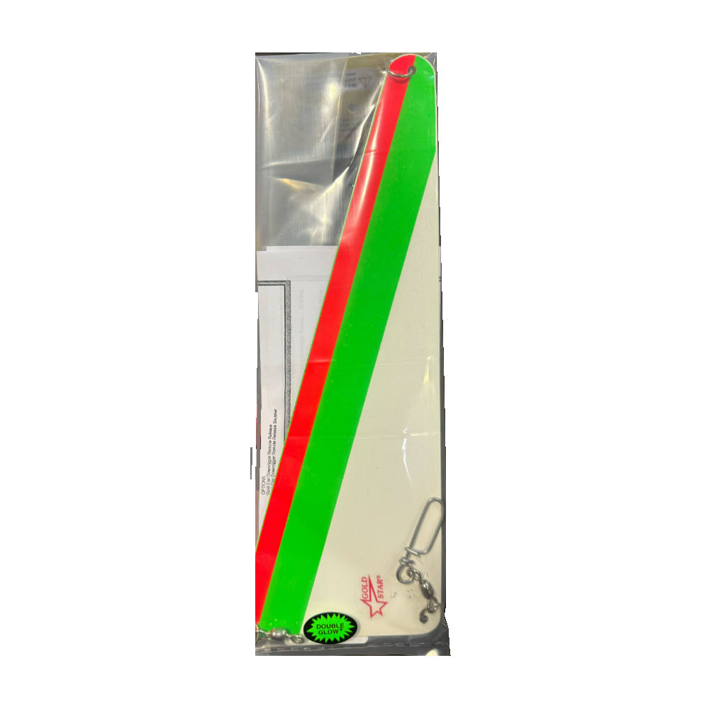 Silver Horde Rudder Flasher, 13"