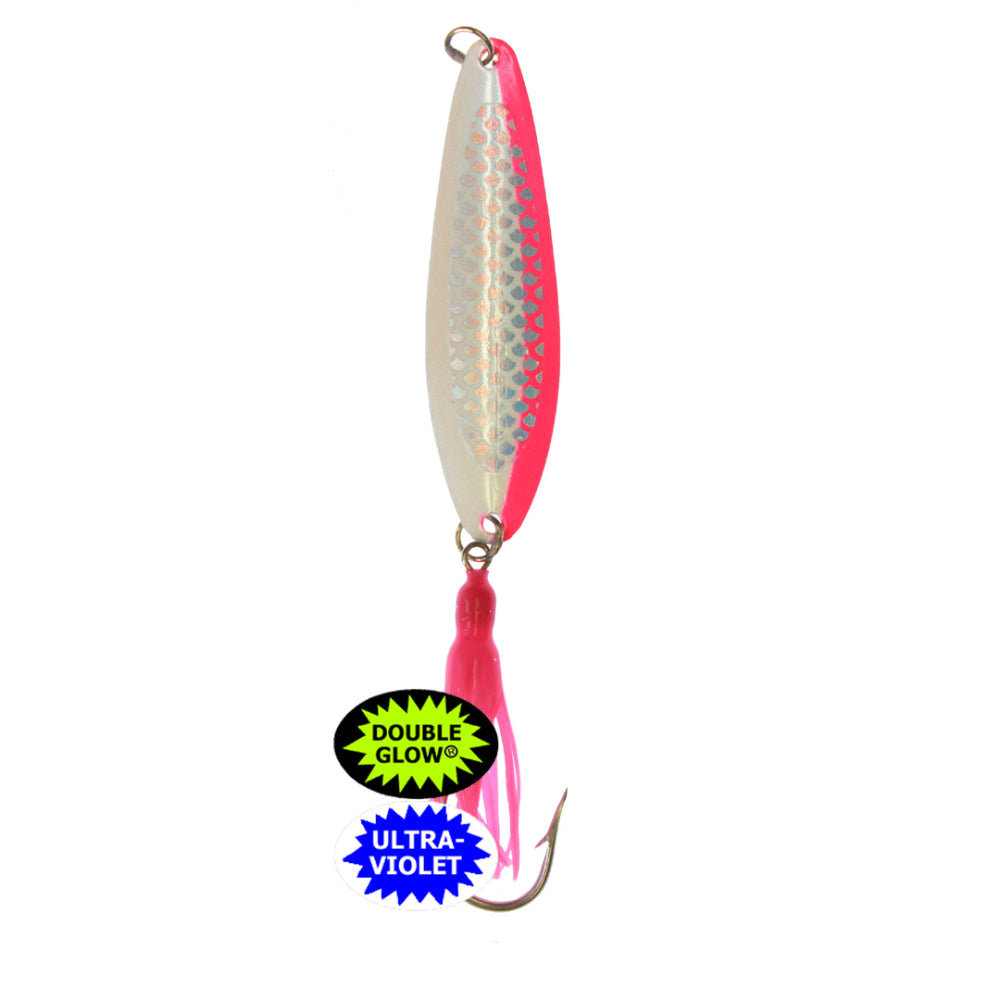 Silver Horde Tailwagger Hoochy Hook Spoon