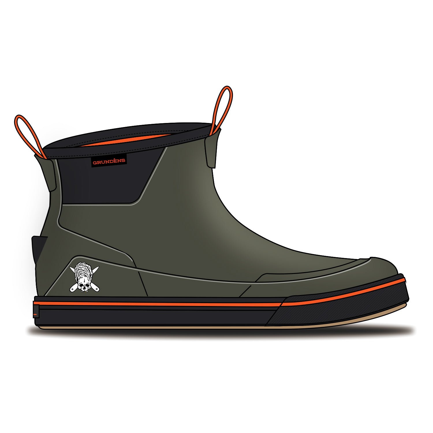 Grundens Deck-Boss Ankle Boots