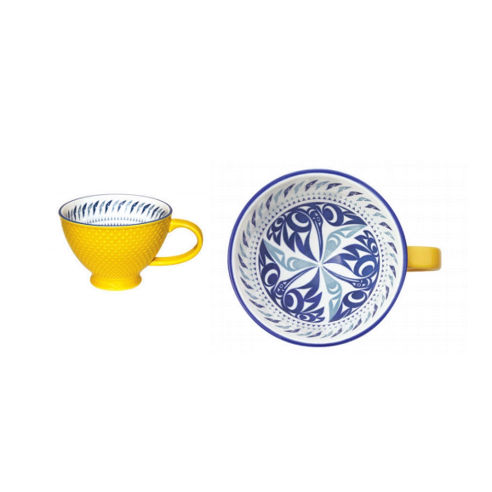 Native Northwest Porcelain Art 12oz. Mugs