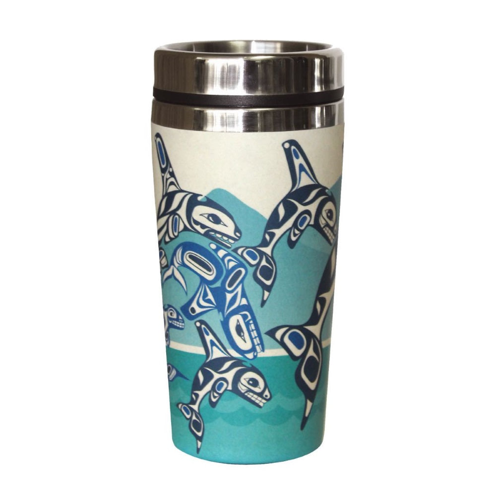 Native Northwest Bamboo Travel Mug