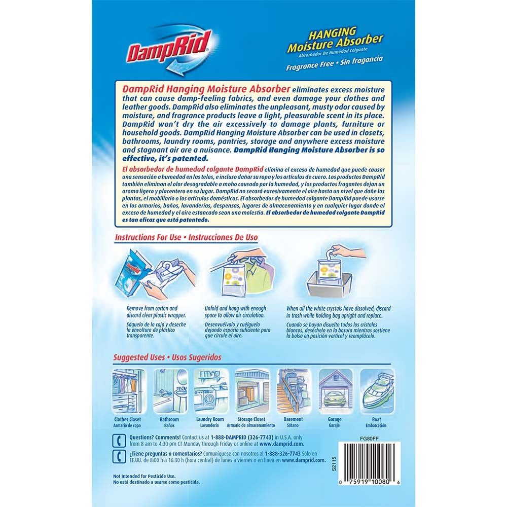 DampRid Hanging Moisture Absorbers