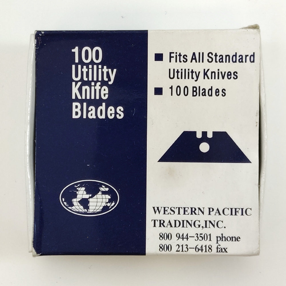 WPT Utility Knife Blades, 100 per Box