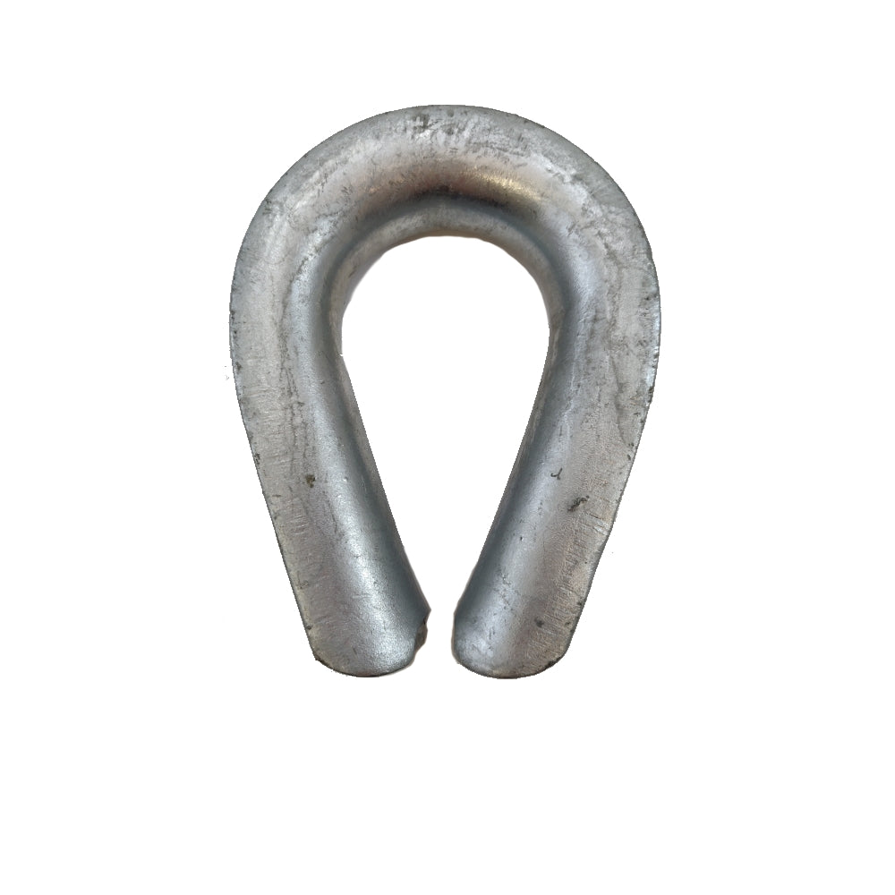 Wire Rope Thimbles, Galvanized, Heavy Duty