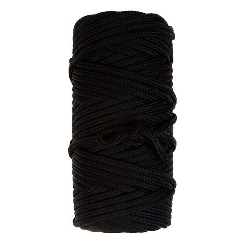 Round Braid Nylon Twine, Tarred, 1-5 lb. Rolls