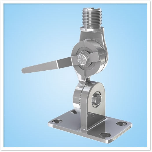 Shakespeare Heavy Duty Ratchet Mount, Stainless Steel