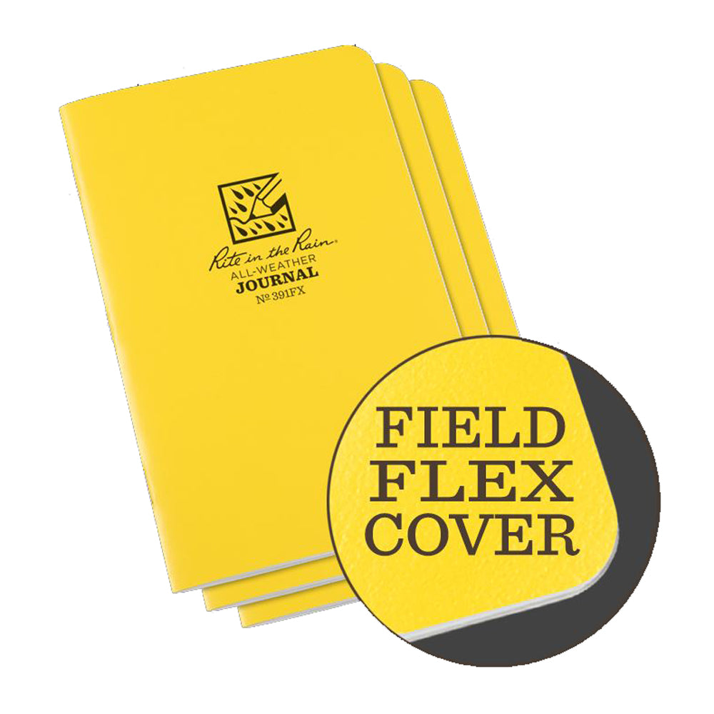Rite in the Rain Stapled Notebook, 3 pk.