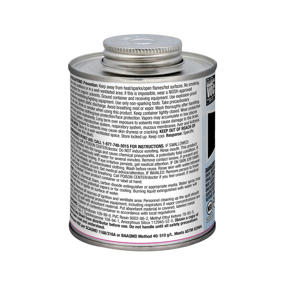 Harvey's Wet Set PVC Cement, 16 oz.