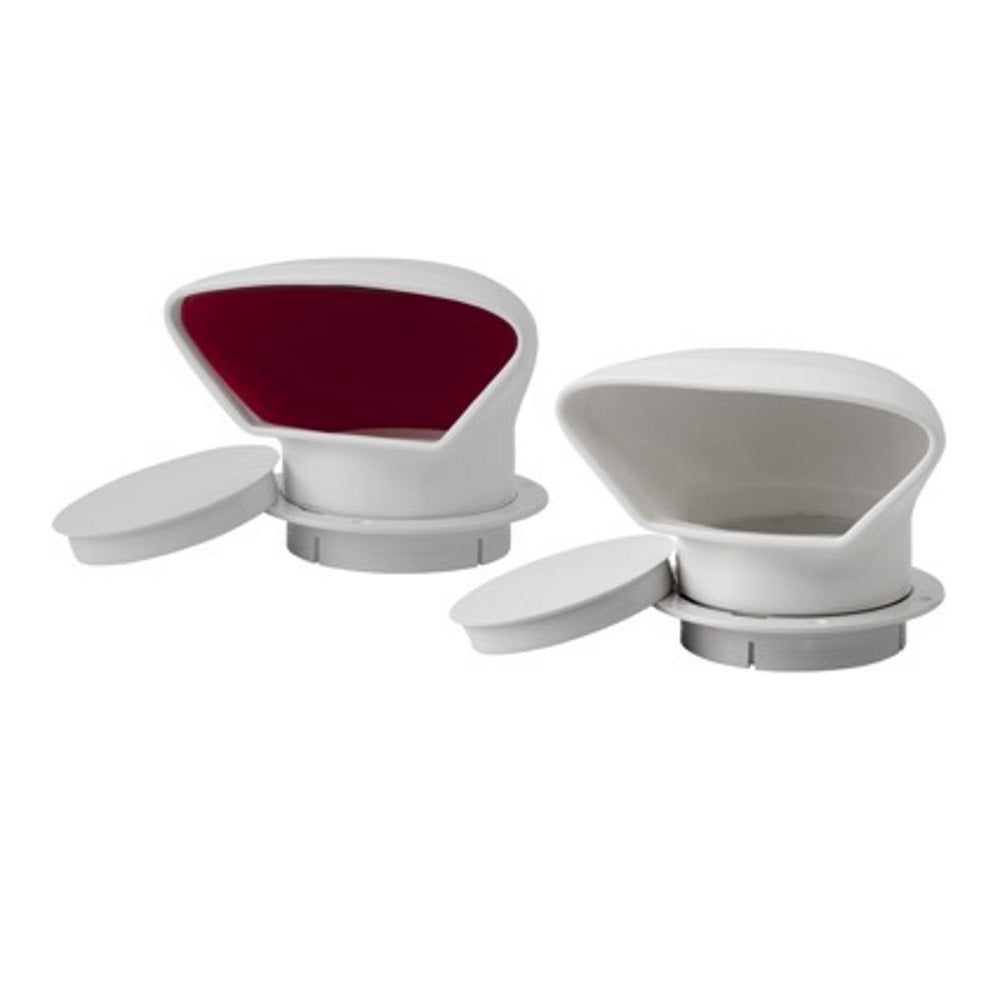 Sea-Dog Low Profile Cowl Vent/Snap-on Deck Plate, 3"