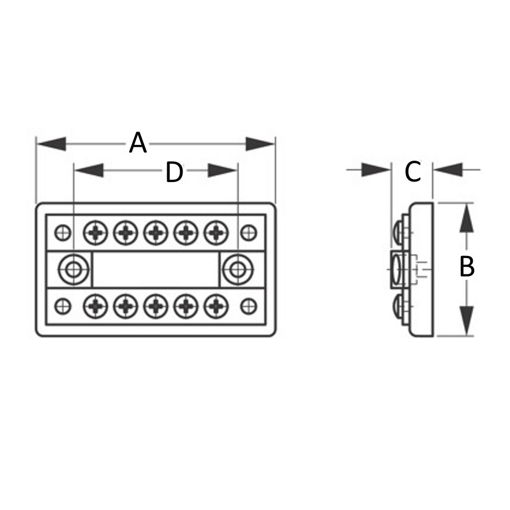 Sea-Dog Combination Buss Bar