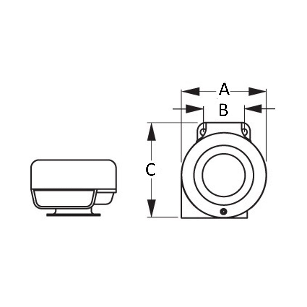 Sea-Dog Single Mini Compact Horn