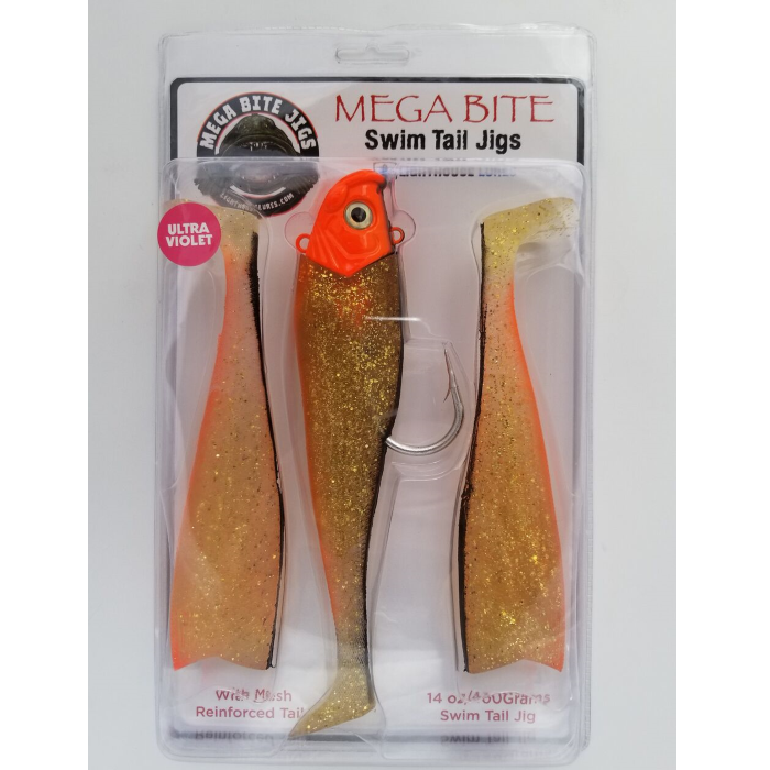 Mega Bite Swim Tail Jibs, 14 oz.