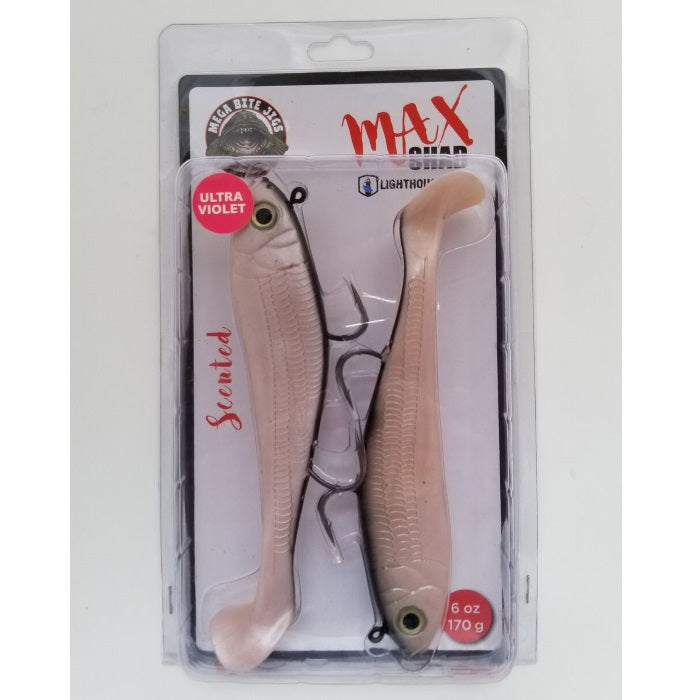 Mega Bite Max Shad Swimtail Jig, 6 oz.