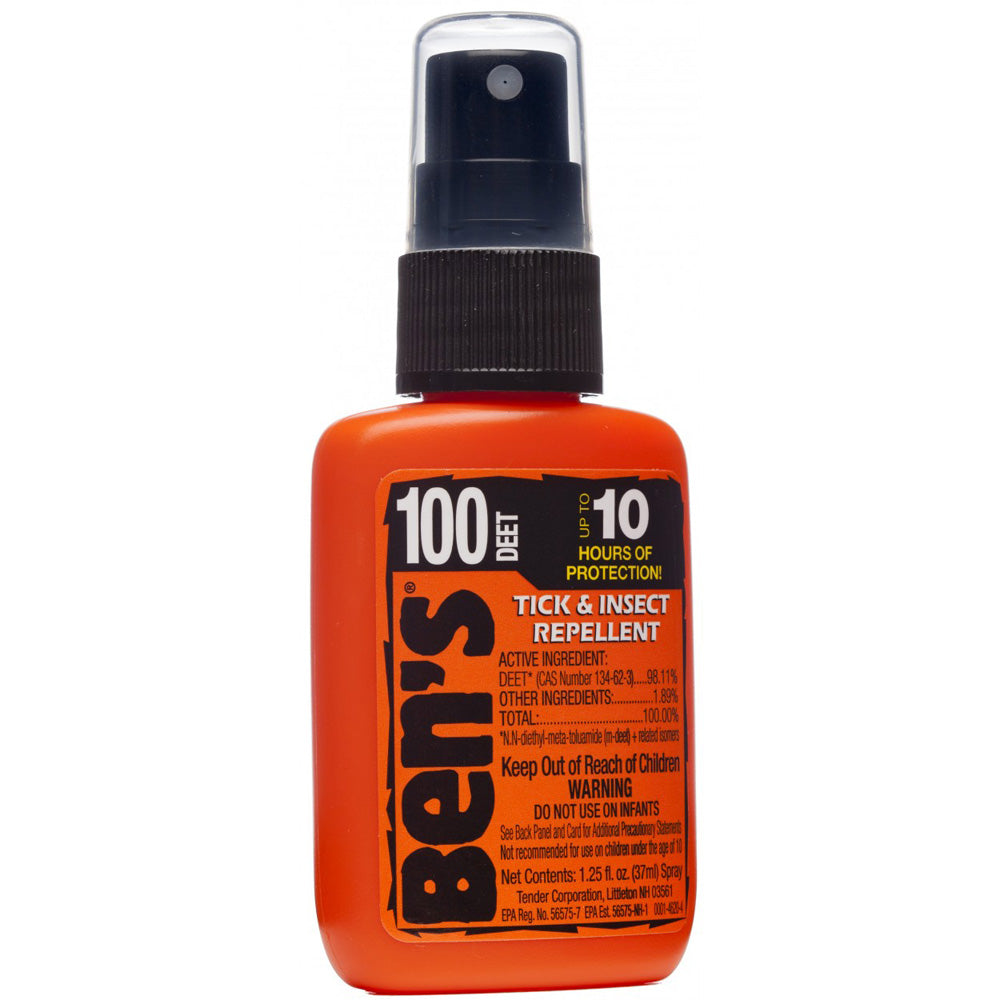 Ben's 100 Deet Tick & Insect Repellent, 1.25 Oz.