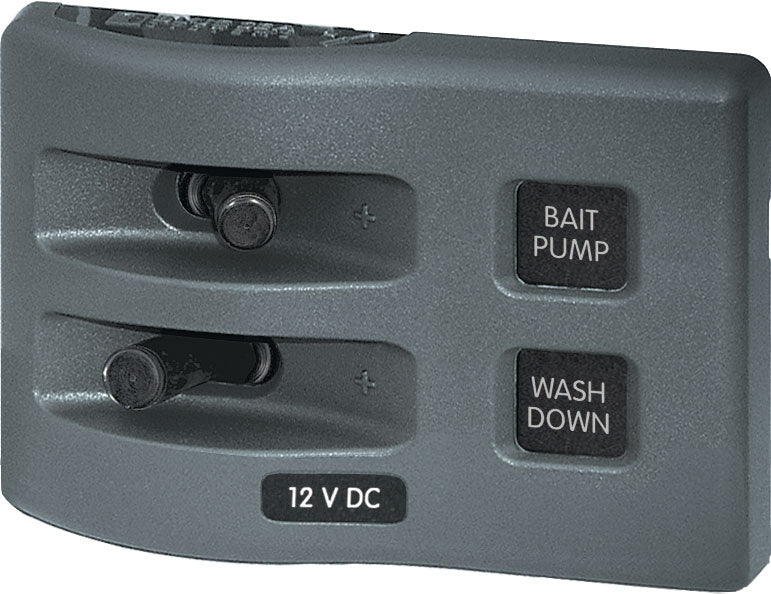 Blue Sea WeatherDeck 12V DC Waterproof Switch Panel