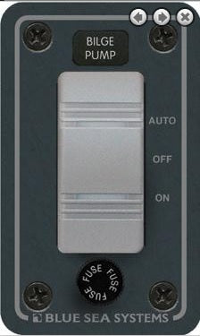 Bilge Pump Control Panel