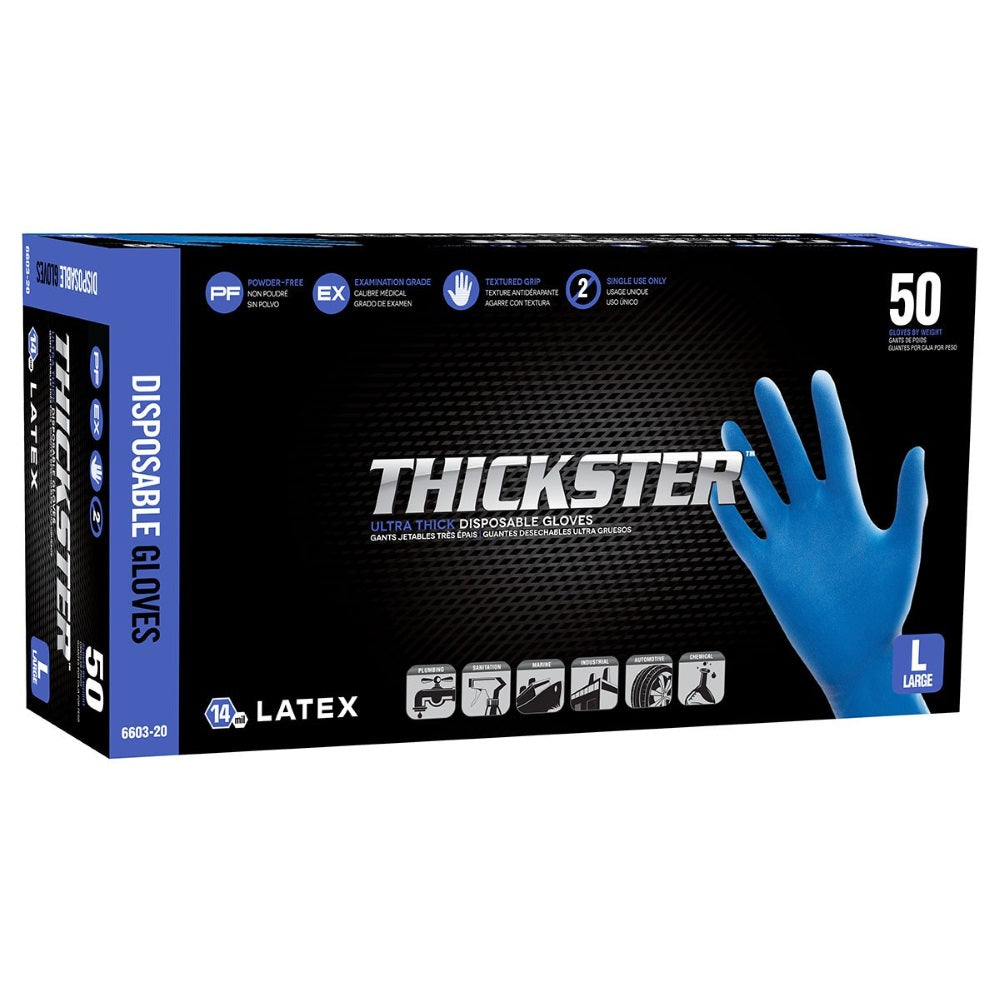 SAS Thickster Latex Disposable Gloves