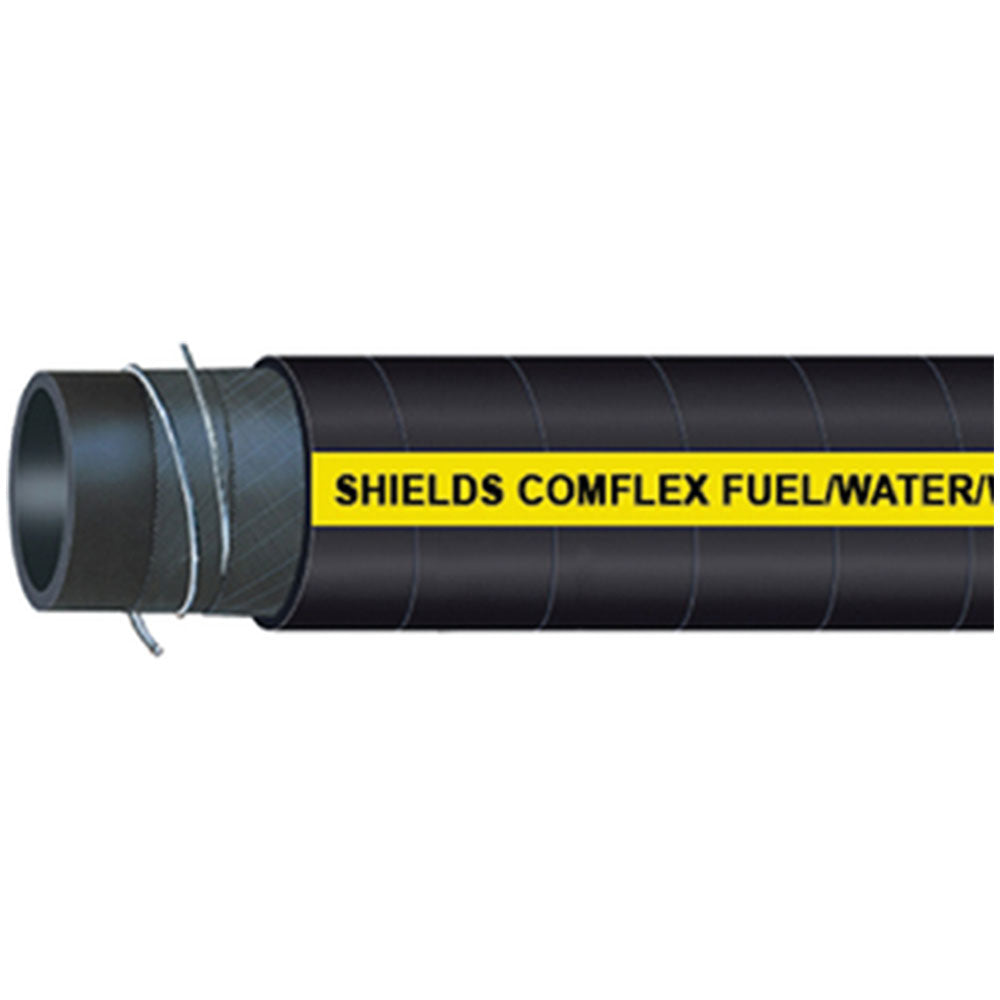Shields Comflex Fuel/Water Hose, 1-1/2", 1-1/4" and 1-1/8" Diameter