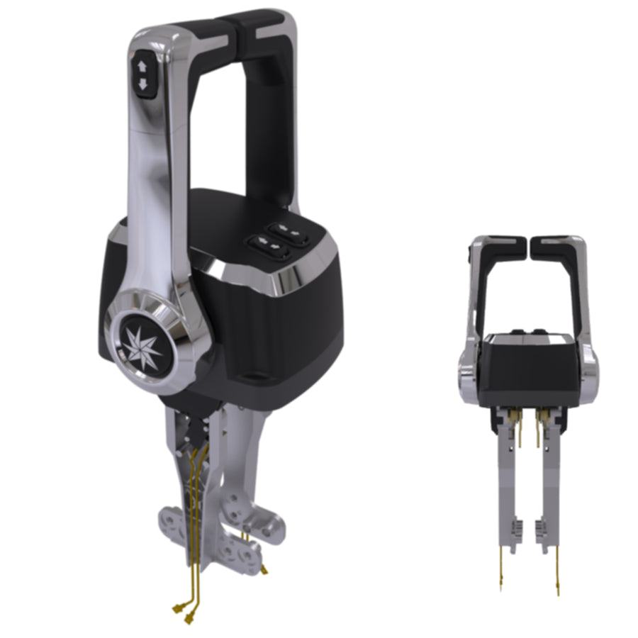 Xtreme Twin Engine Top Mount Dual Control, Chrome