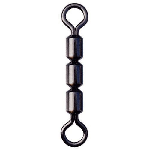 P-Line Black Bead Rolling Chain Swivels
