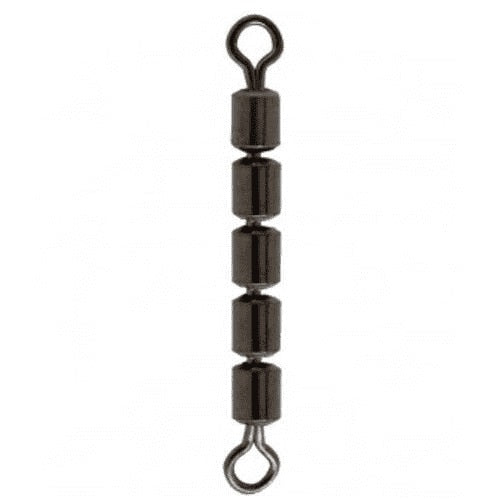 P-Line Black Bead Rolling Chain Swivels